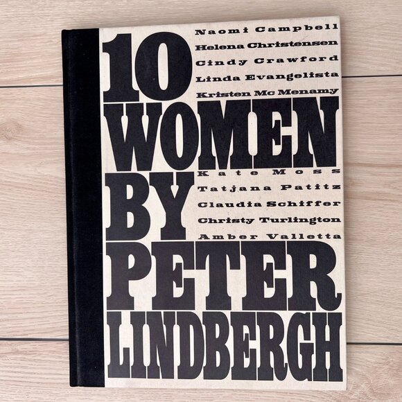 1996, First Edition "10 Women" by Peter Lindbergh Hardcover Without Dust Jacket - Picture 5 of 16